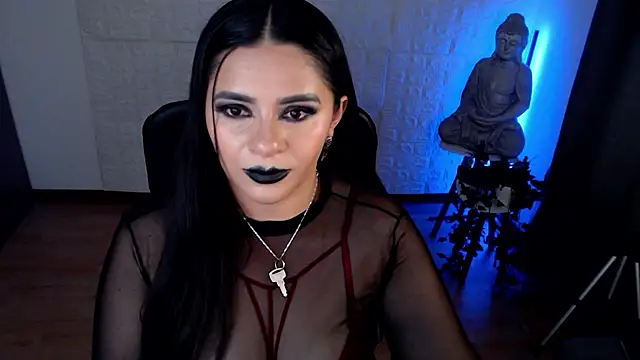 Snapshot of GODDESS_EVANS chatting on February 6, 2:33 am GODDESS EVANS online show from February 6, 2:33 am