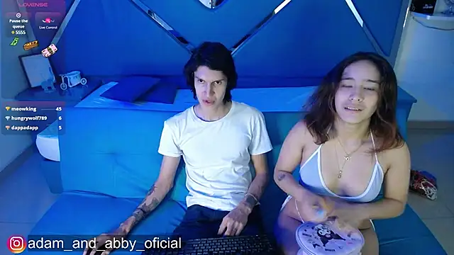 Snapshot of Adam_and_abby chatting on December 24, 1:16 am Adam and abby online show from December 24, 1:16 am