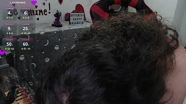 Snapshot of ArtemisNature chatting on February 12, 8:50 pm ArtemisNature online show from February 12, 8:50 pm