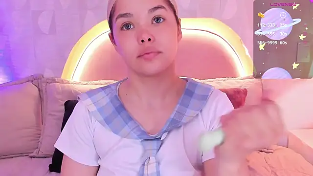 angeline teen online show from July 22, 12:30 pm