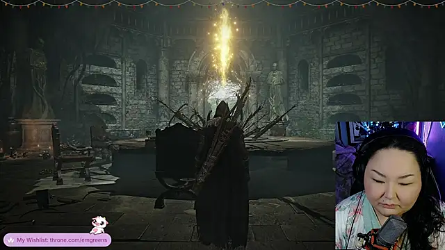 Snapshot of EmGreens chatting on December 20, 7:15 am EmGreens online show from December 20, 7:15 am