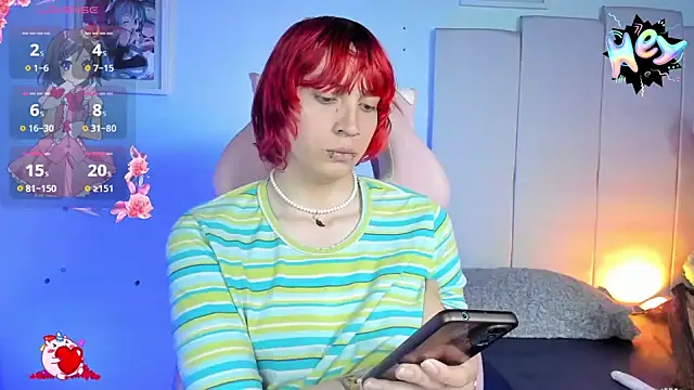 Snapshot of -kisa_ chatting on February 1, 7:36 am -kisa online show from February 1, 7:36 am