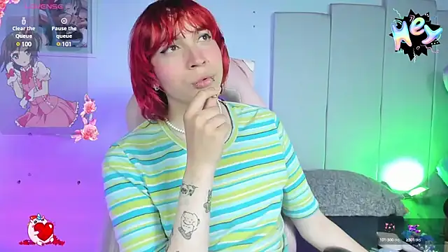 Snapshot of -kisa_ chatting on February 1, 10:37 am -kisa online show from February 1, 10:37 am