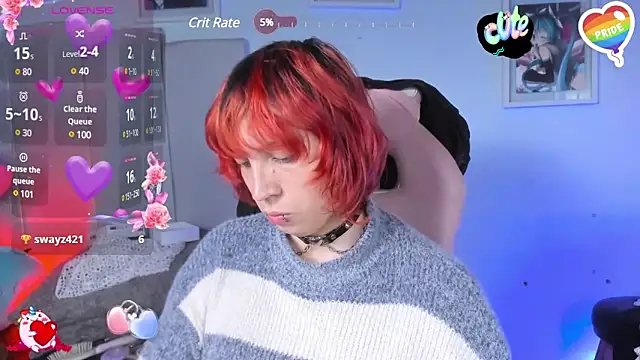 Snapshot of -kisa_ chatting on February 27, 10:04 am -kisa online show from February 27, 10:04 am