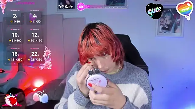 Snapshot of -kisa_ chatting on March 9, 6:17 am -kisa online show from March 9, 6:17 am