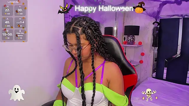 MilaHall  online show from October 31, 4:24 am