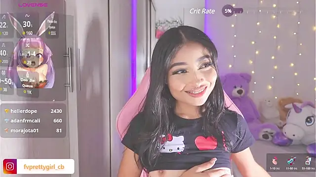 Snapshot of urfavprettygirl chatting on January 9, 9:48 am urfavprettygirl online show from January 9, 9:48 am