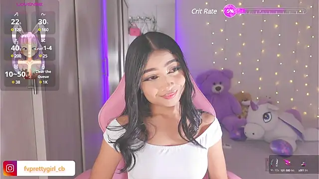 Snapshot of urfavprettygirl chatting on February 16, 2:42 am urfavprettygirl online show from February 16, 2:42 am