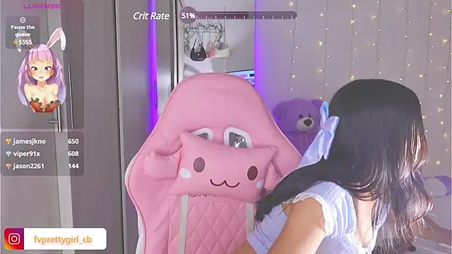 Snapshot of urfavprettygirl chatting on March 19, 10:00 am urfavprettygirl online show from March 19, 10:00 am