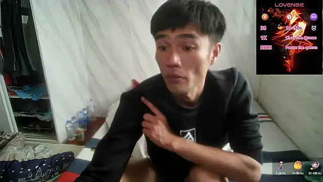 Snapshot of Big19Asia chatting on February 12, 12:27 am Big19Asia online show from February 12, 12:27 am