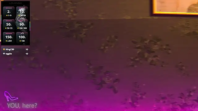 ZoeMesmerize online show from November 5, 9:31 am