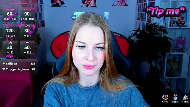 CuteMousee online show from January 4, 8:49 am