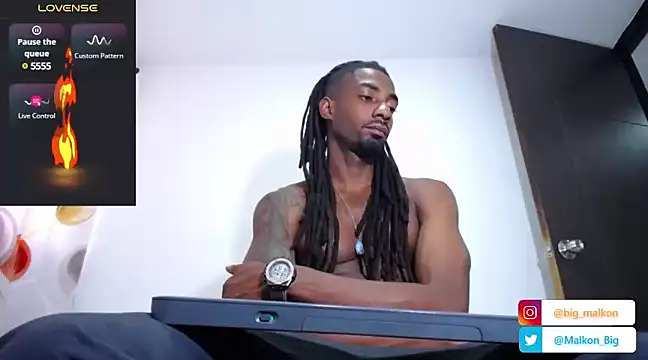 Snapshot of Malkon_Big chatting on February 10, 9:36 pm Malkon Big online show from February 10, 9:36 pm