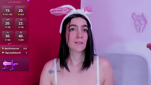 Snapshot of Kate_bunny_ chatting on March 15, 10:57 am Kate bunny online show from March 15, 10:57 am