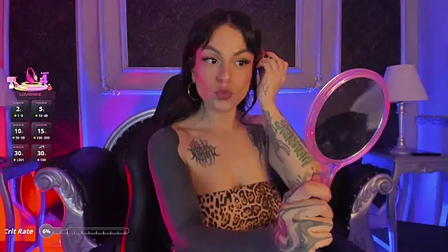 MeganDraco  online show from April 25, 1:03 pm