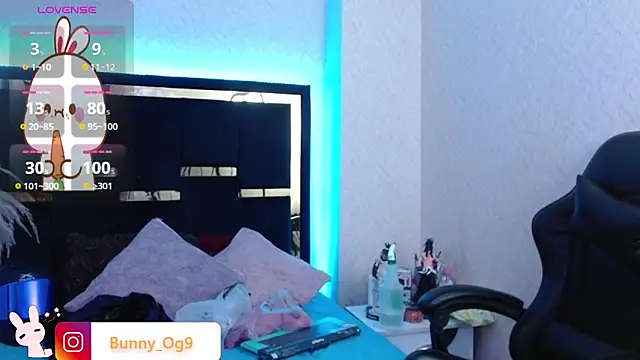 Bunny O online show from April 25, 1:19 am