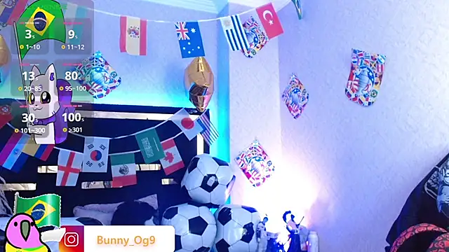 Bunny O online show from June 14, 8:00 pm