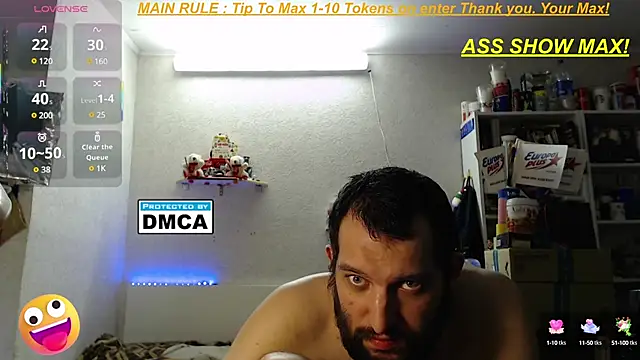 BISEXGOOD777 online show from March 18, 1:10 am