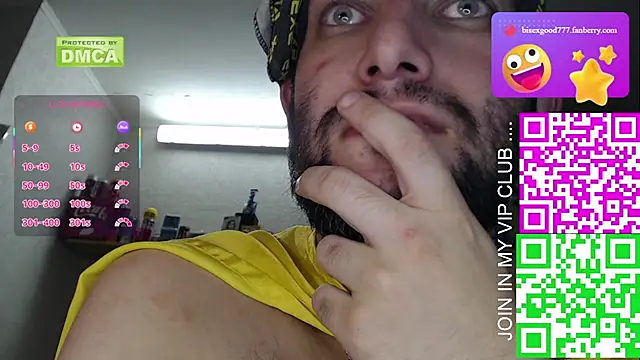 BISEXGOOD777 online show from October 3, 8:50 pm