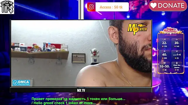 BISEXGOOD777 online show from April 8, 9:15 pm