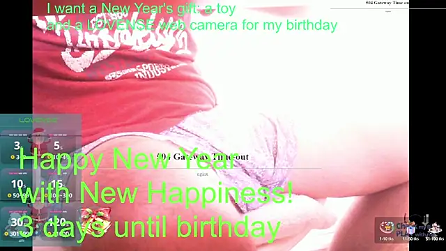 Snapshot of BigL0ve chatting on January 7, 2:53 am BigL0ve online show from January 7, 2:53 am