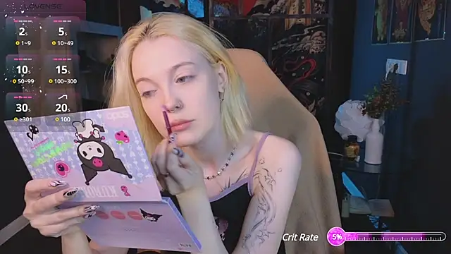 Snapshot of Crackling_Tatii chatting on December 5, 8:55 pm Crackling Tatii online show from December 5, 8:55 pm