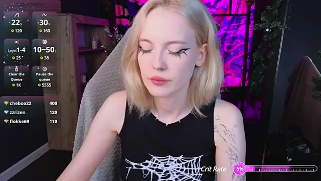 Snapshot of Crackling_Tatii chatting on December 29, 2:49 am Crackling Tatii online show from December 29, 2:49 am