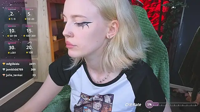 Snapshot of Crackling_Tatii chatting on December 30, 3:14 am Crackling Tatii online show from December 30, 3:14 am