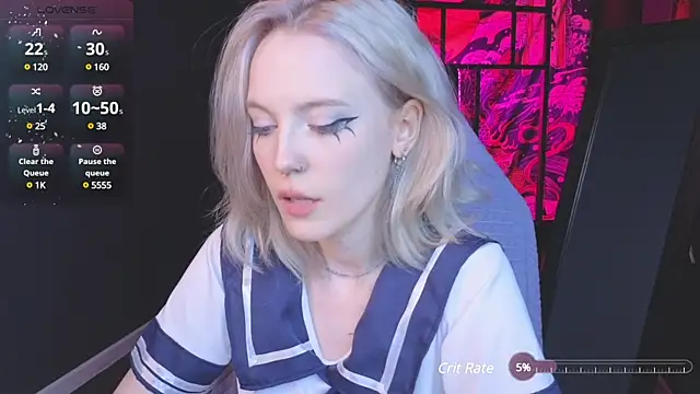 Snapshot of Crackling_Tatii chatting on January 27, 2:53 am Crackling Tatii online show from January 27, 2:53 am