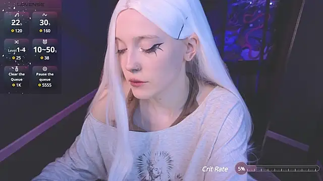 Snapshot of Crackling_Tatii chatting on February 11, 3:40 am Crackling Tatii online show from February 11, 3:40 am