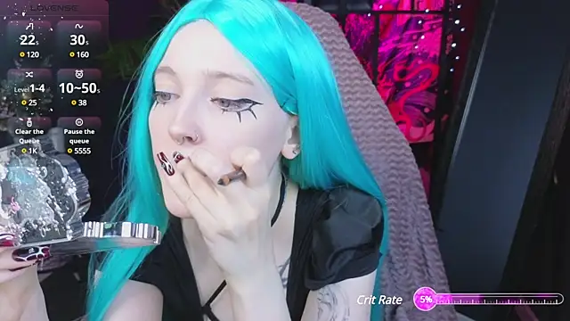 Snapshot of Crackling_Tatii chatting on February 19, 9:03 pm Crackling Tatii online show from February 19, 9:03 pm