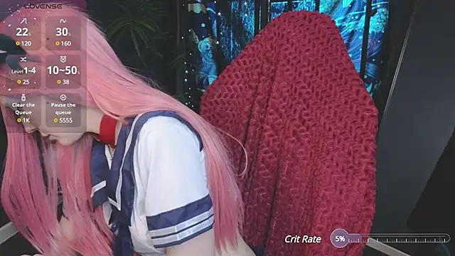 Snapshot of Crackling_Tatii chatting on February 22, 12:05 am Crackling Tatii online show from February 22, 12:05 am