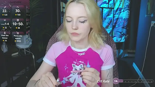 Snapshot of Crackling_Tatii chatting on March 2, 9:01 pm Crackling Tatii online show from March 2, 9:01 pm