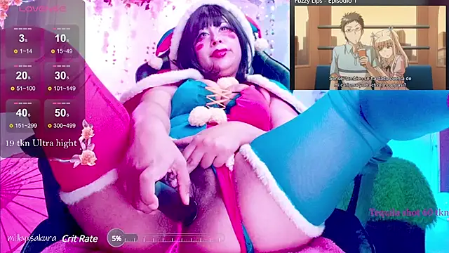 MilkyXSakura online show from February 17, 6:42 am