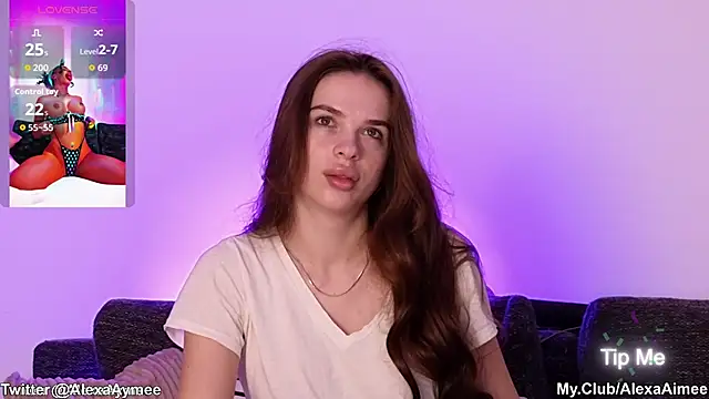 AlexaAimee online show from February 7, 4:38 am