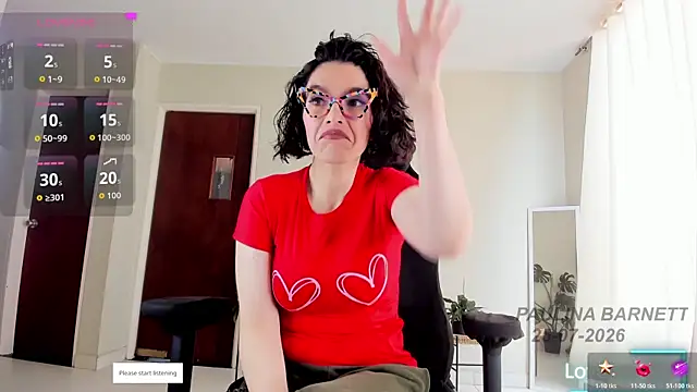 Snapshot of paulinabarnett- chatting on July 25, 5:21 pm paulinabarnett- online show from July 25, 5:21 pm