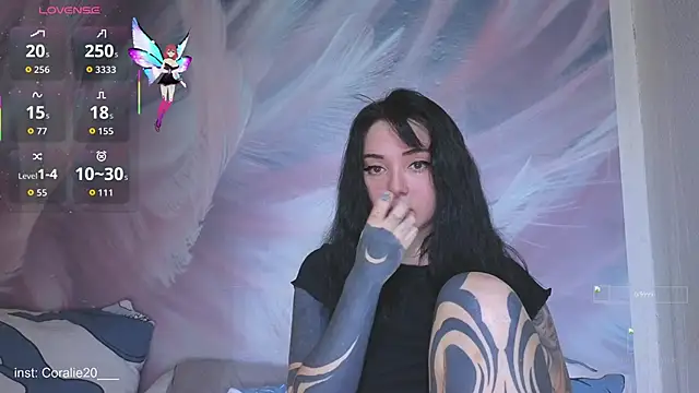 Snapshot of Coralie20_ chatting on October 25, 1:29 pm Coralie20 online show from October 25, 1:29 pm