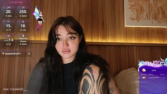 Snapshot of Coralie20_ chatting on April 4, 8:23 am Coralie20 online show from April 4, 8:23 am