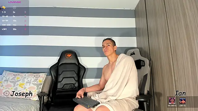 ianandjosephx online show from January 13, 2:00 pm