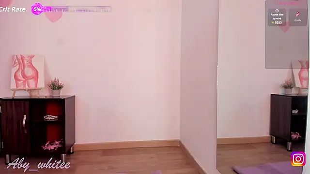 Snapshot of AbyWhitee chatting on September 27, 1:05 pm AbyWhitee online show from September 27, 1:05 pm