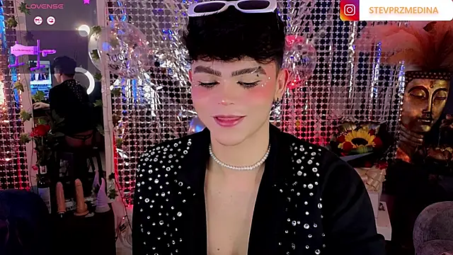 Snapshot of PRINCE_STEV chatting on January 12, 5:24 am PRINCE STEV online show from January 12, 5:24 am