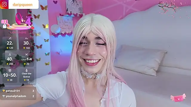 DaripQueen online show from October 2, 2:24 pm