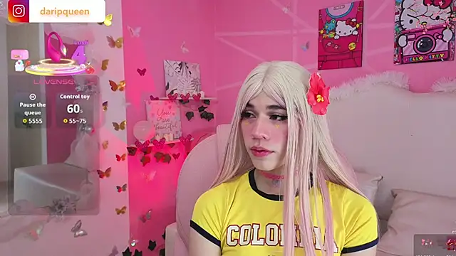 DaripQueen online show from February 12, 3:18 pm