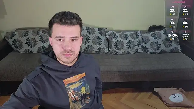 JohnnyStepBro online show from December 15, 1:46 am