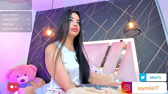 Miia77  online show from March 2, 7:15 am