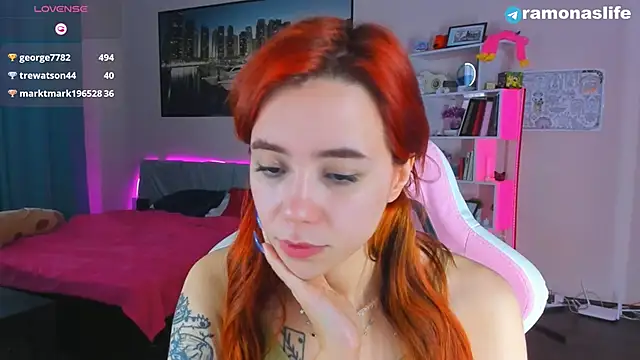 Snapshot of Ramona_Johnson chatting on December 2, 7:47 am Ramona Johnson online show from December 2, 7:47 am