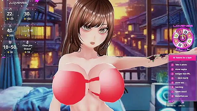 Hanaedamngirl online show from January 8, 1:08 am