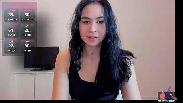 Snapshot of Mile_Madeline chatting on December 19, 8:34 am Mile Madeline online show from December 19, 8:34 am