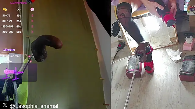 Snapshot of Lasofia chatting on February 24, 11:21 am Lasofia online show from February 24, 11:21 am