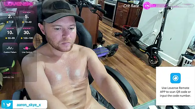 aaron s x online show from December 8, 1:13 am